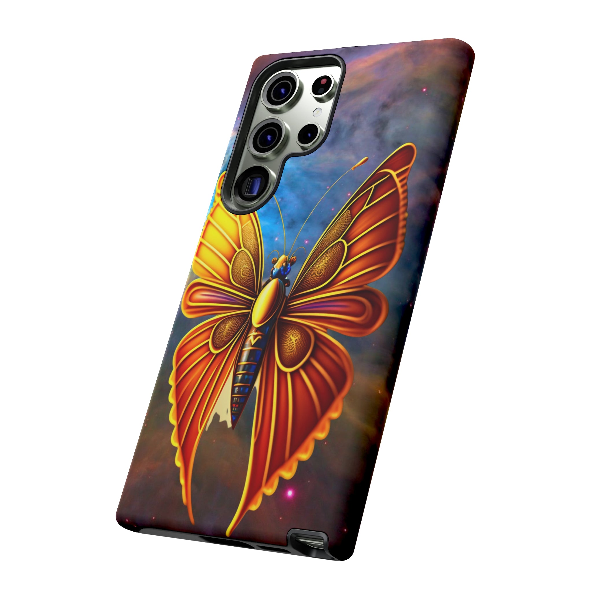 Butterfly on Space Tough Case