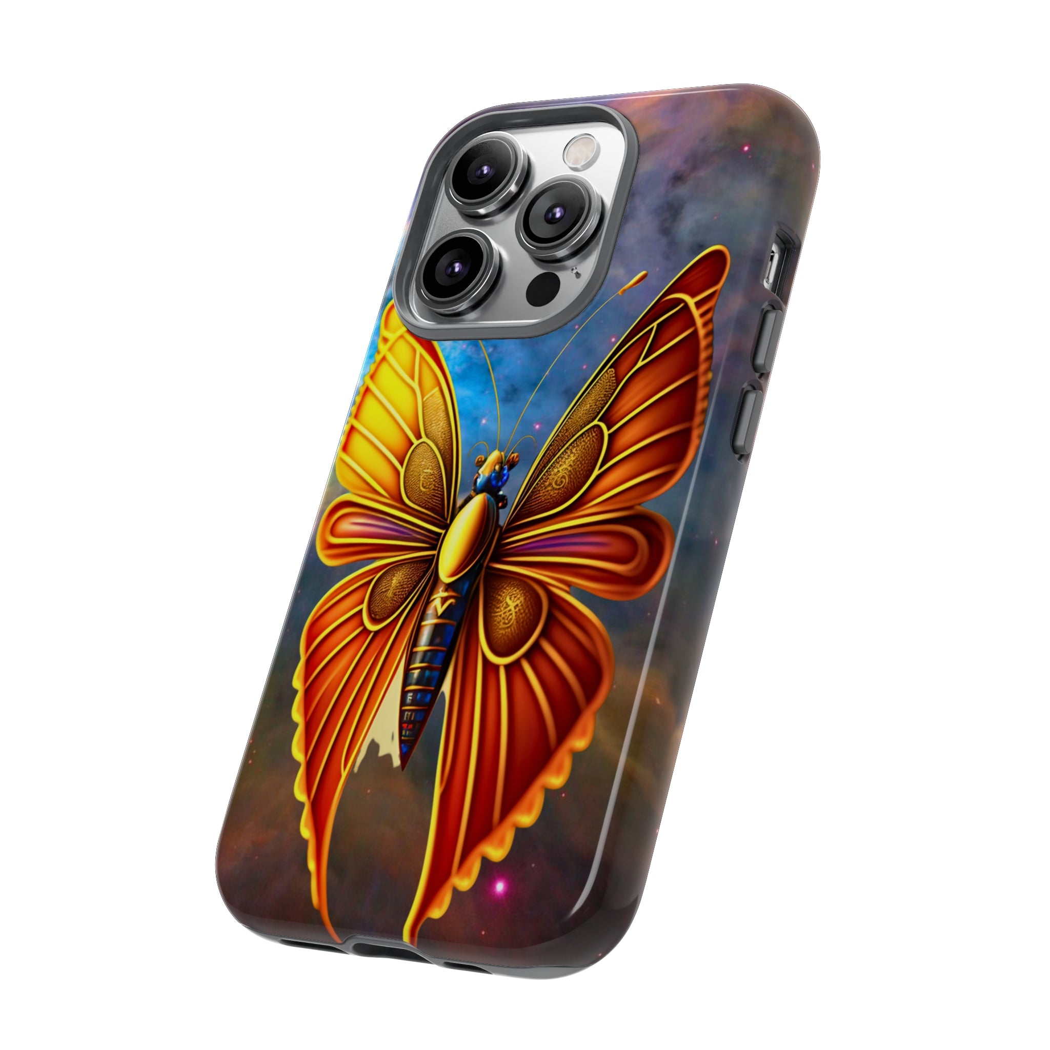 Butterfly on Space Tough Case