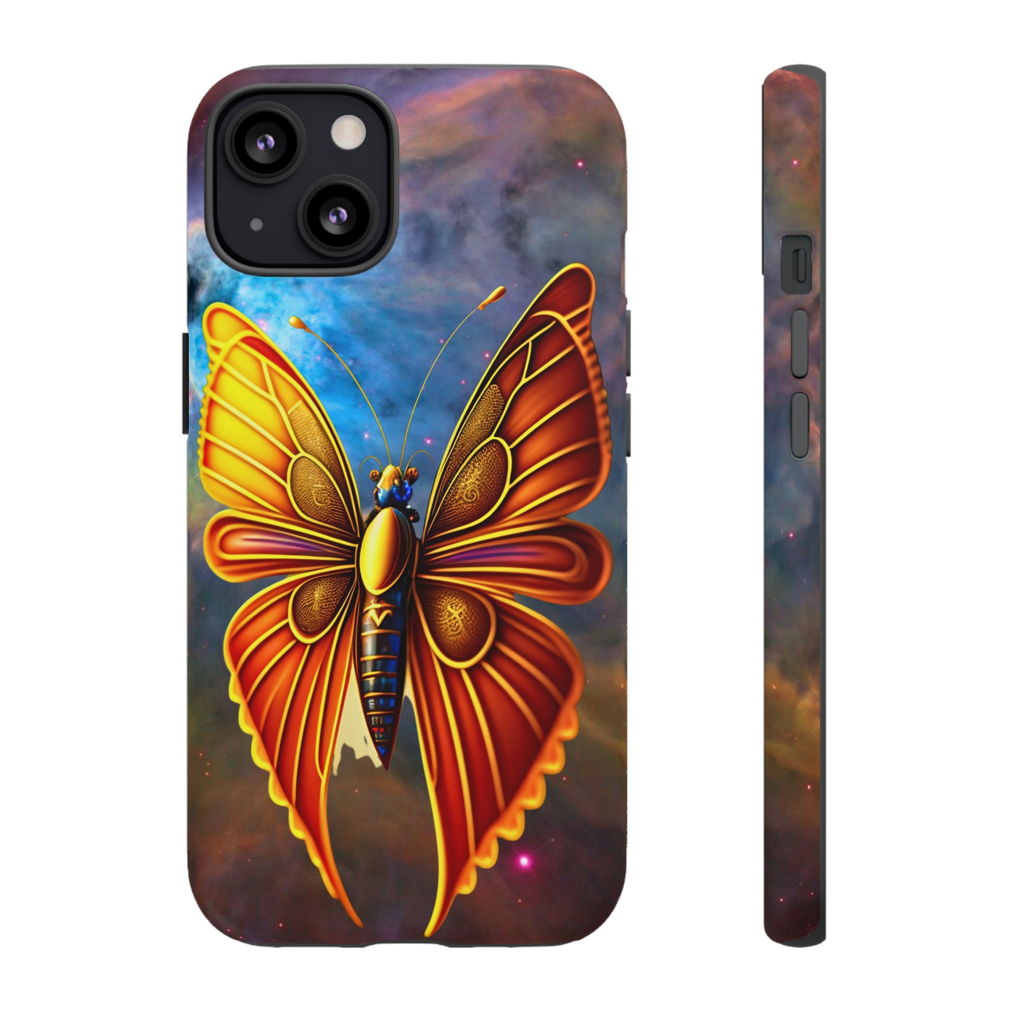 Butterfly on Space Tough Case