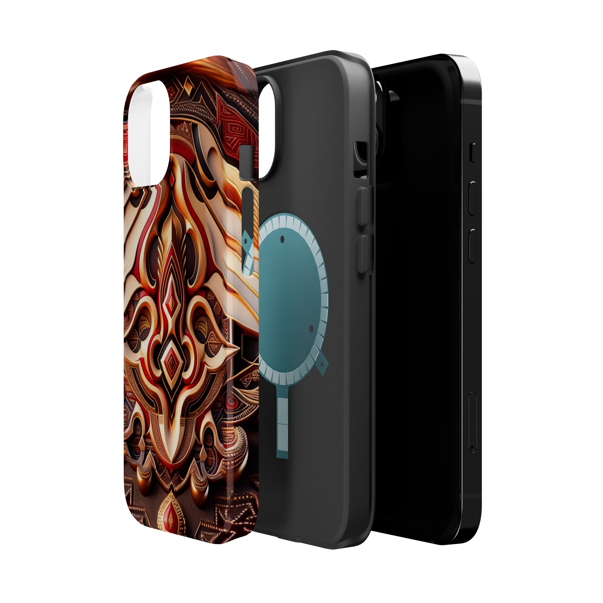 Desert  geometric shapes MagSafe Tough Cases (Arabic style)