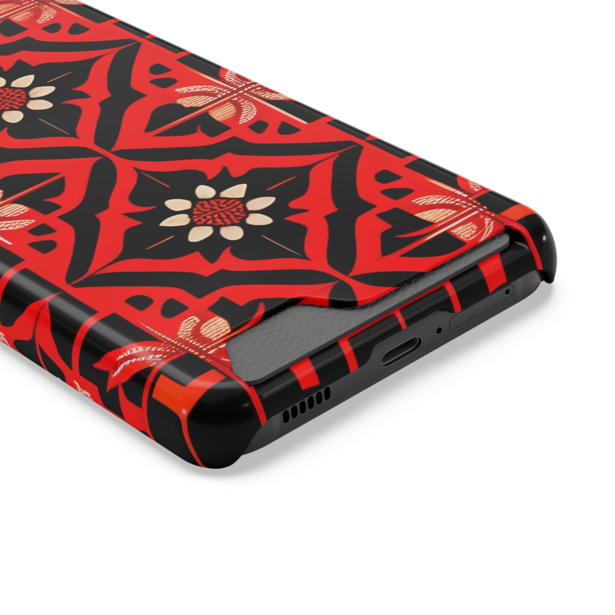 Phone Case With Card Holder ( Indonesian Style I801)