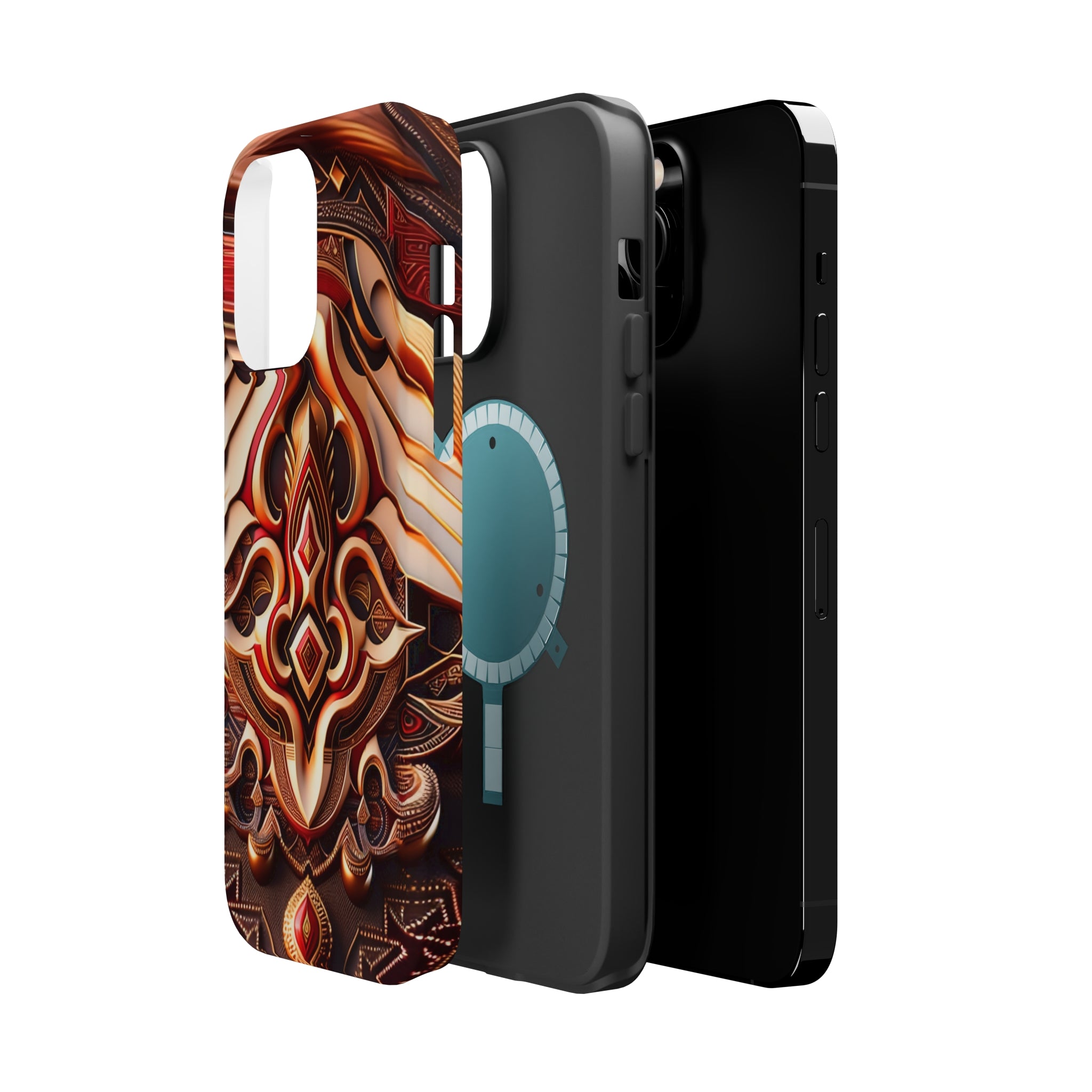 Desert  geometric shapes MagSafe Tough Cases (Arabic style)