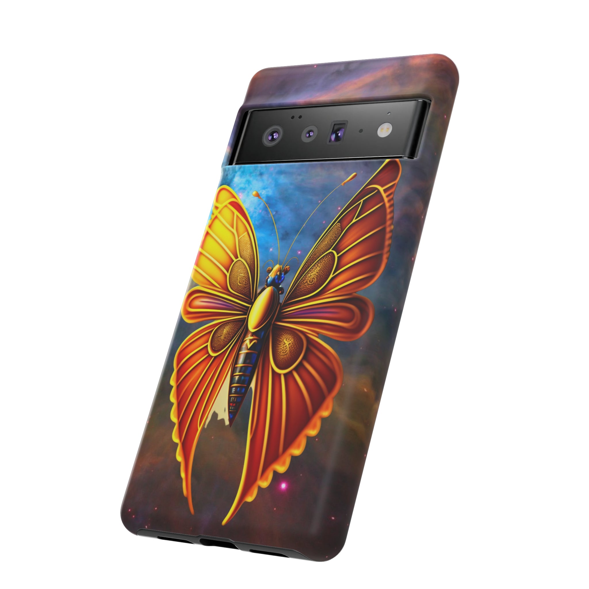 Butterfly on Space Tough Case
