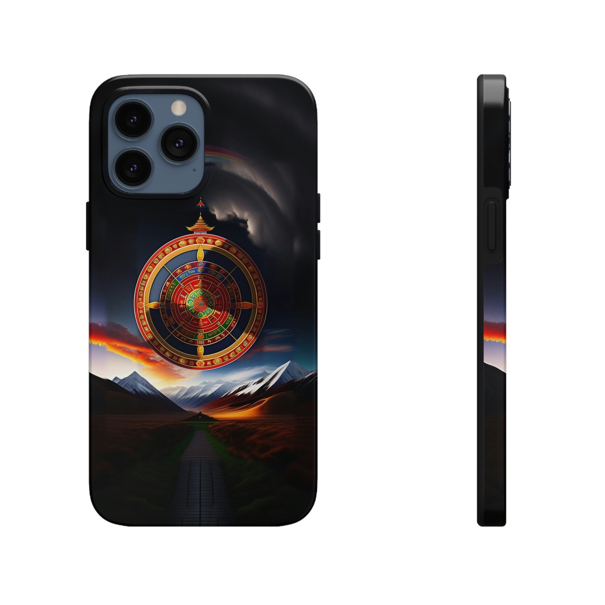 Wheel of Life Tough Phone Cases