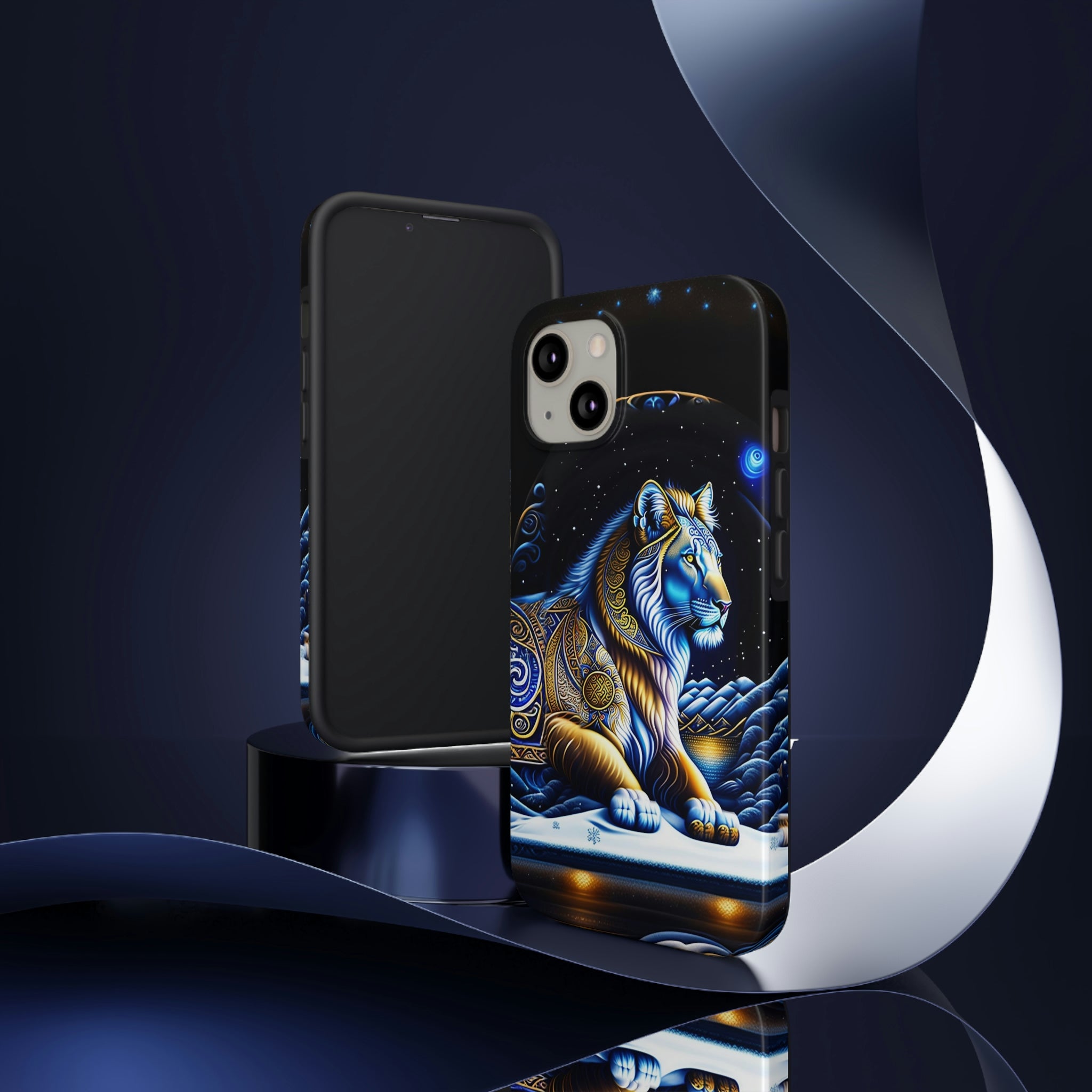Snow Lion Tough Phone Cases