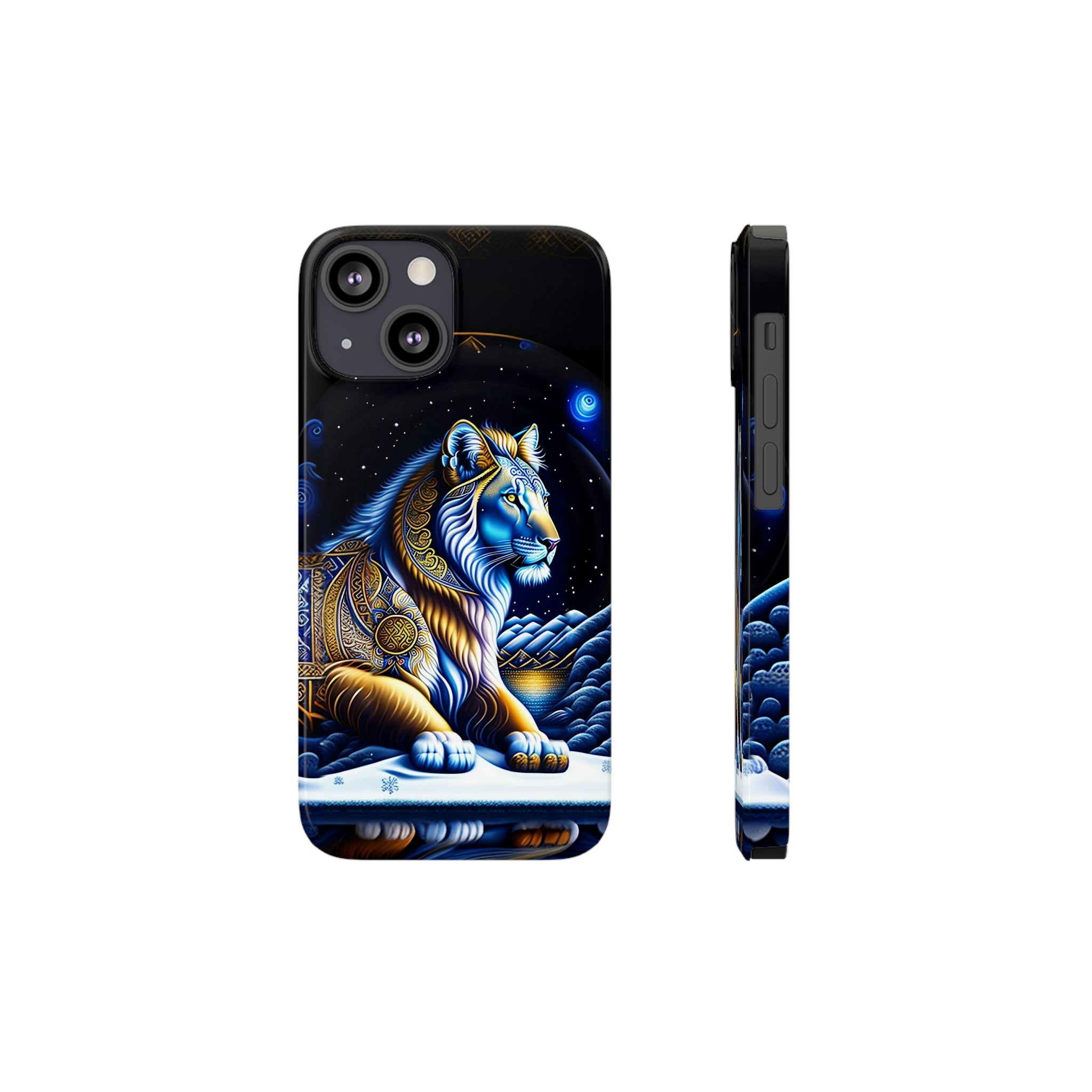 Snow Lion Barely There Phone Cases