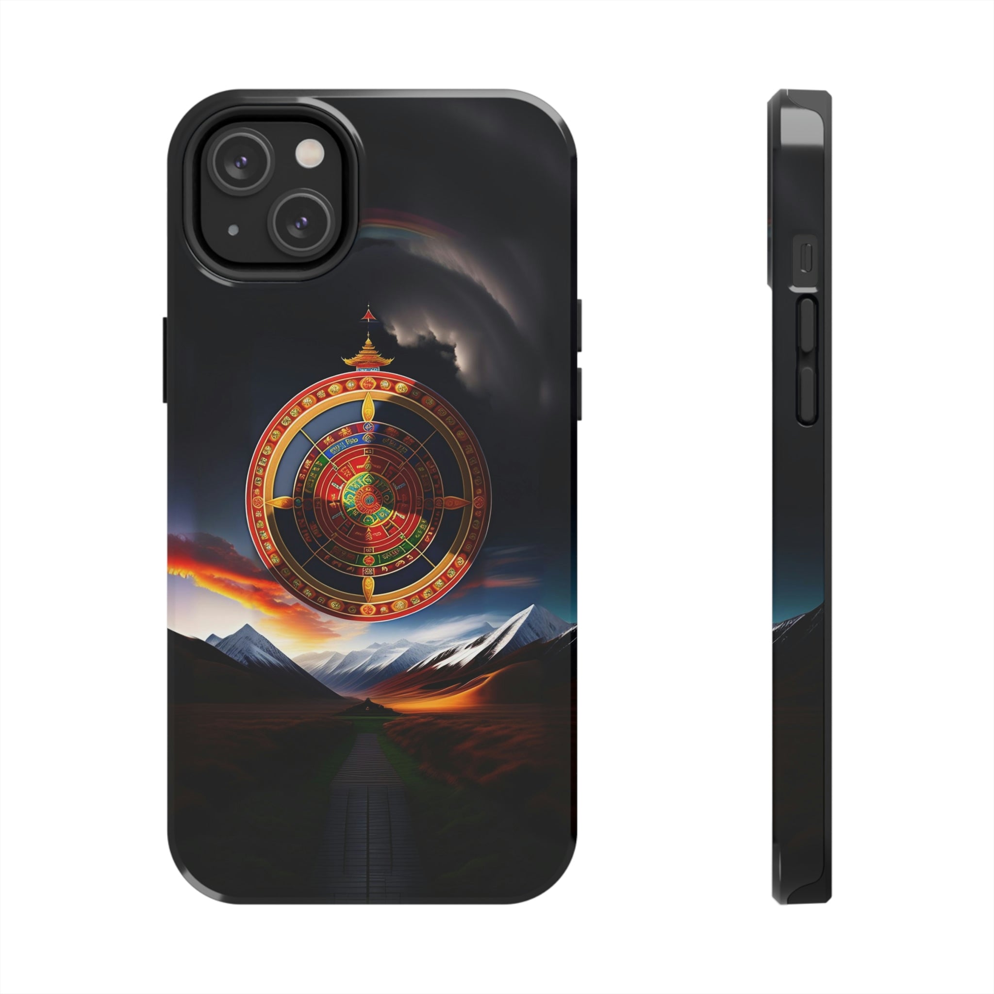 Wheel of Life Tough Phone Cases