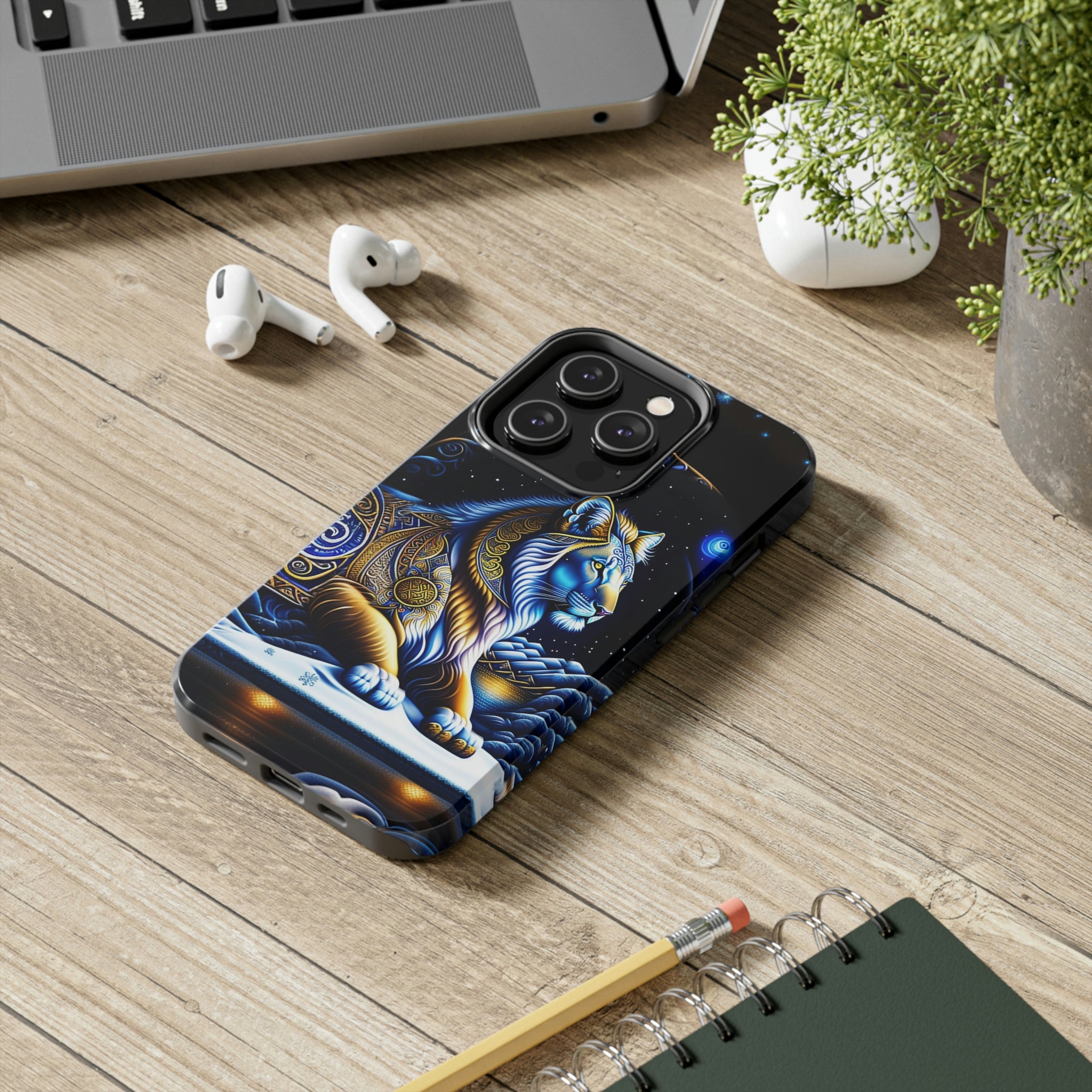 Snow Lion Tough Phone Cases
