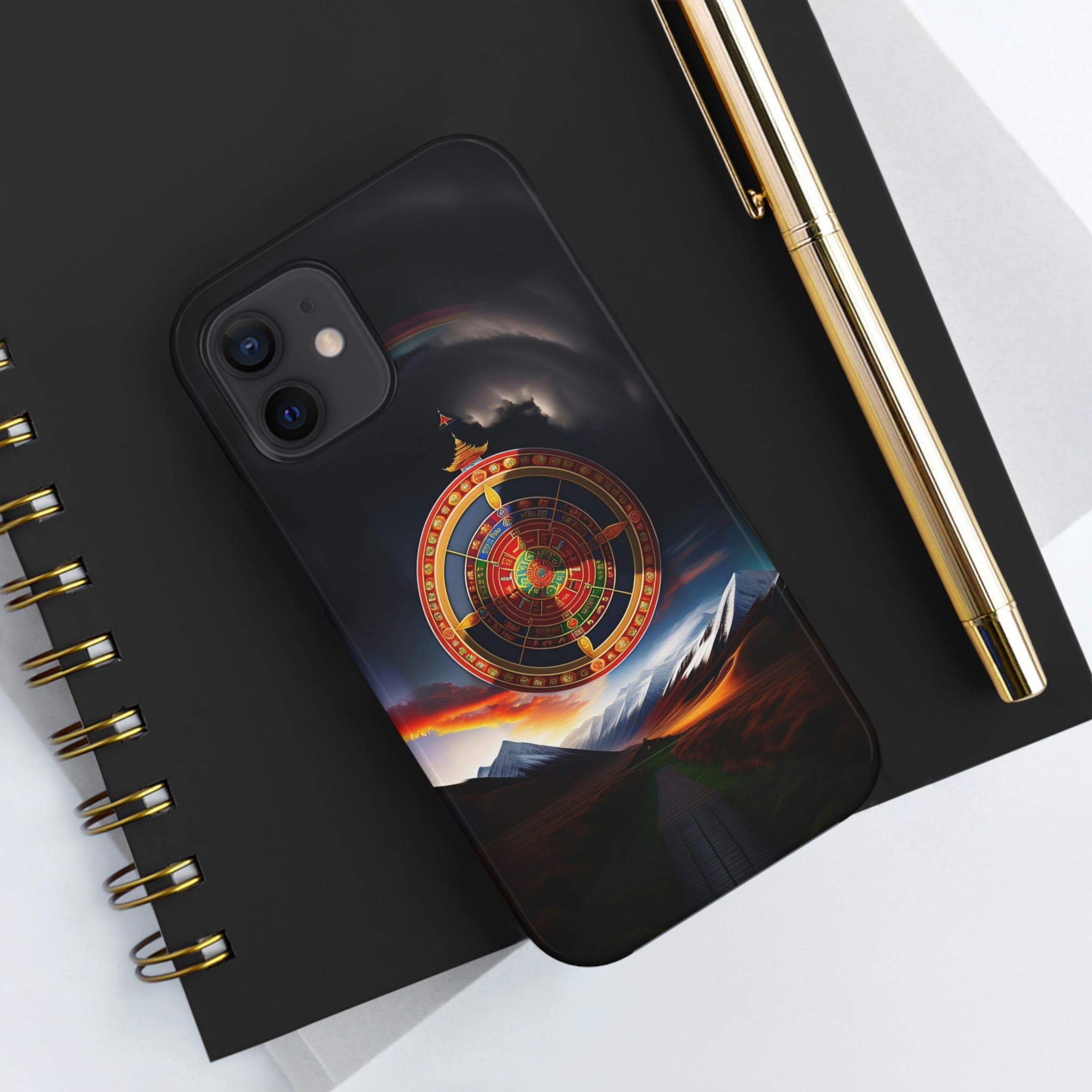 Wheel of Life Tough Phone Cases