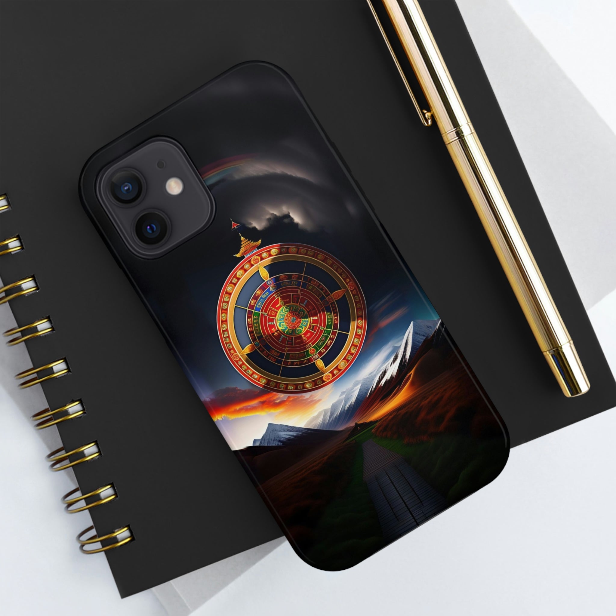 Wheel of Life Tough Phone Cases