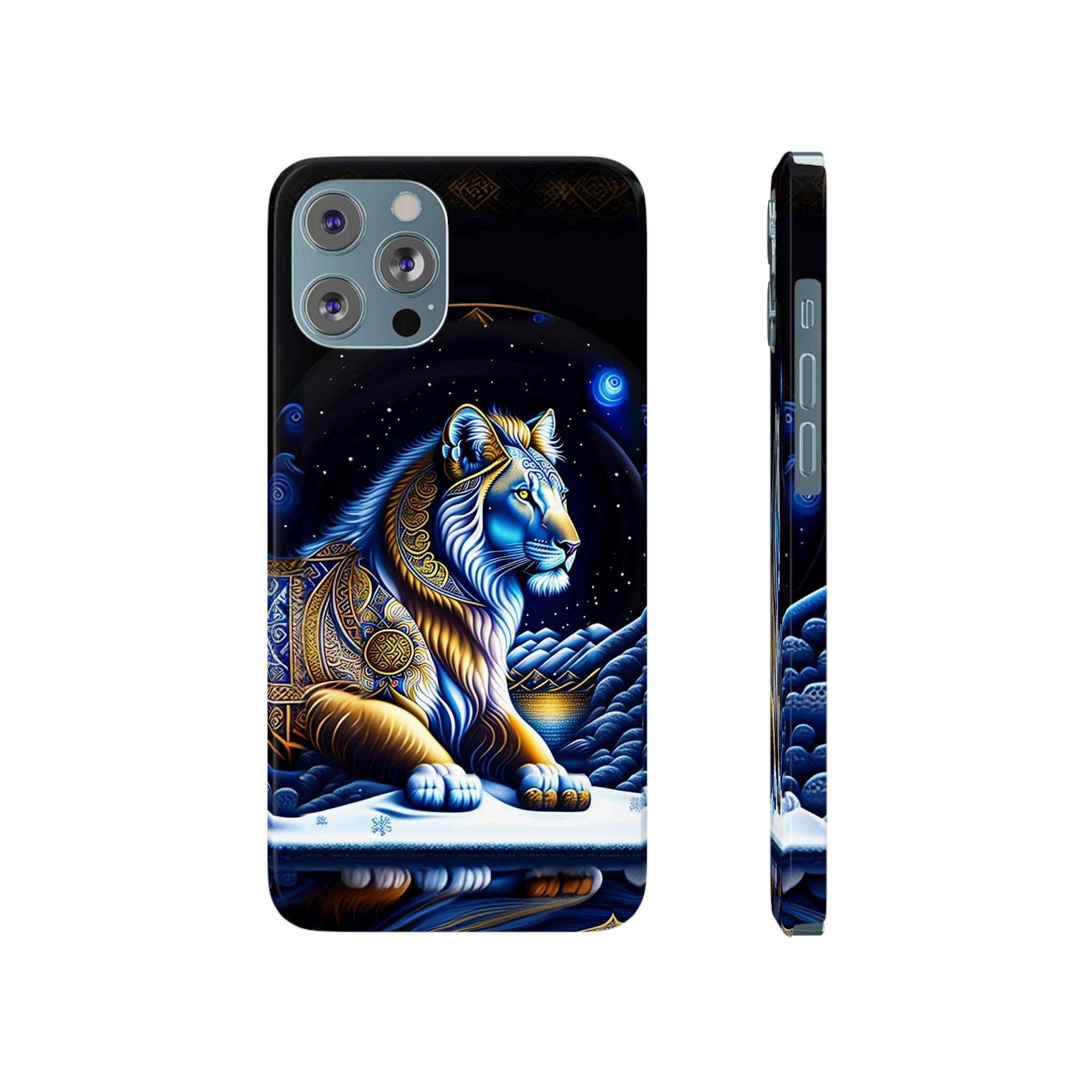 Snow Lion Barely There Phone Cases