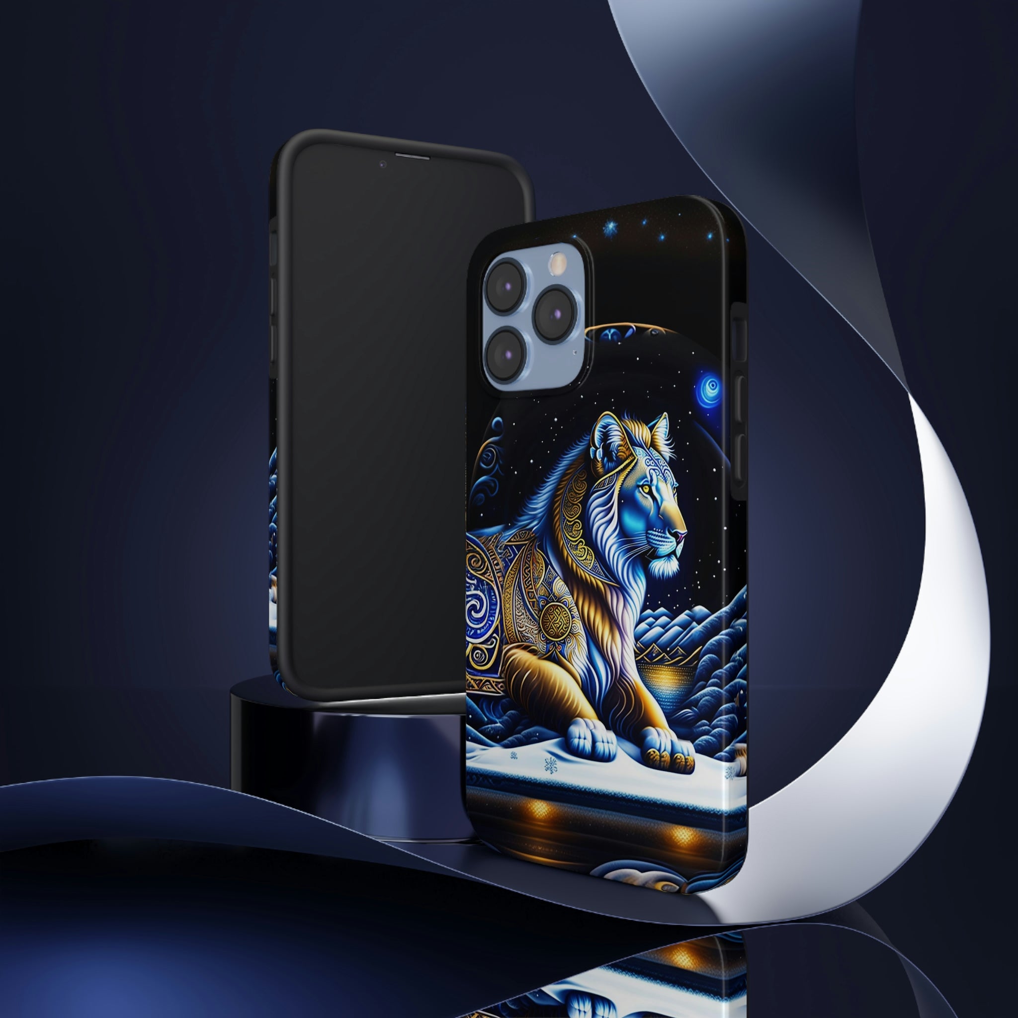 Snow Lion Tough Phone Cases