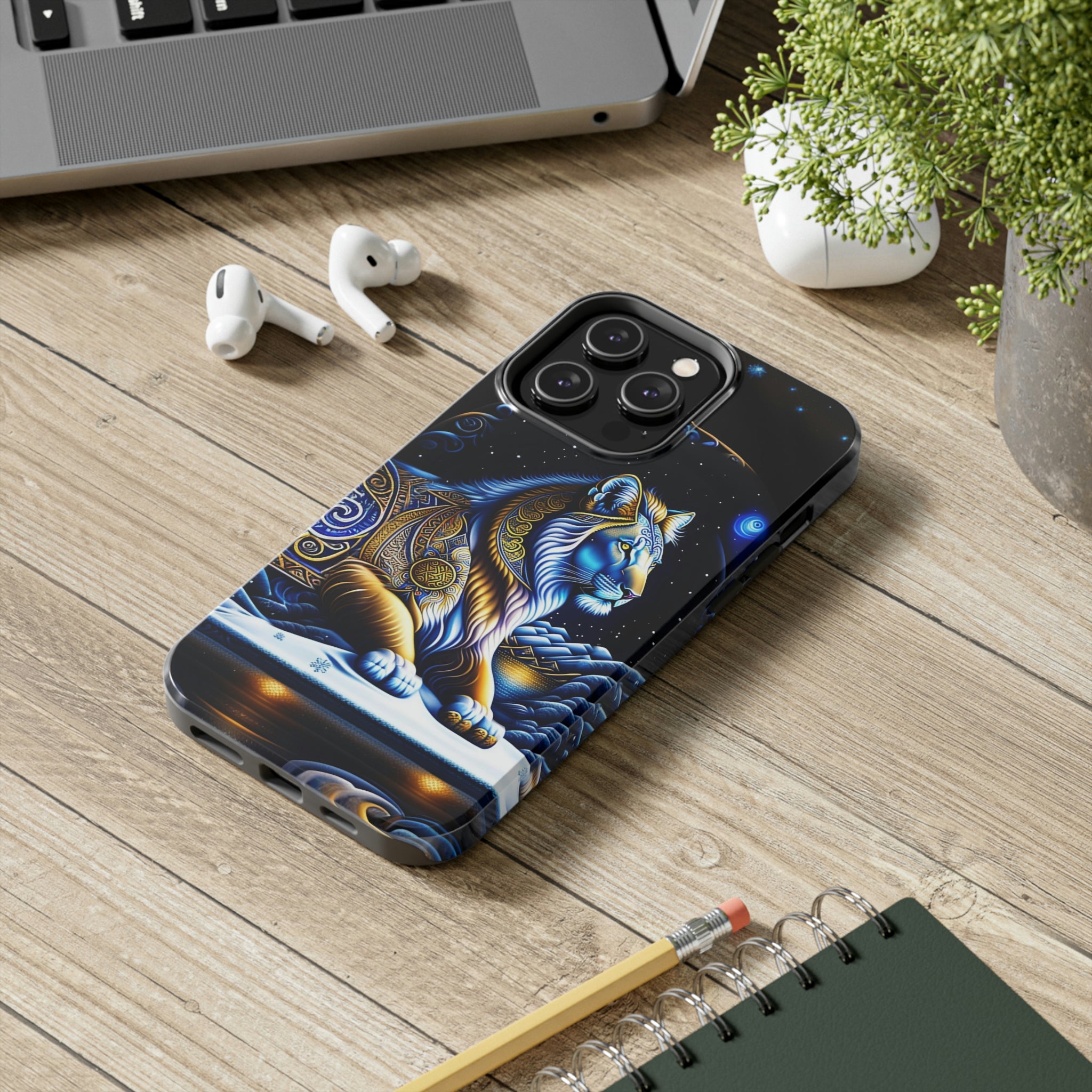 Snow Lion Tough Phone Cases