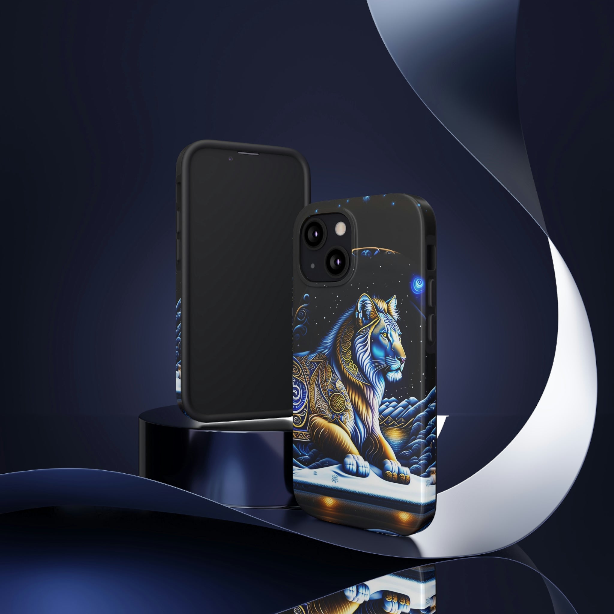 Snow Lion Tough Phone Cases
