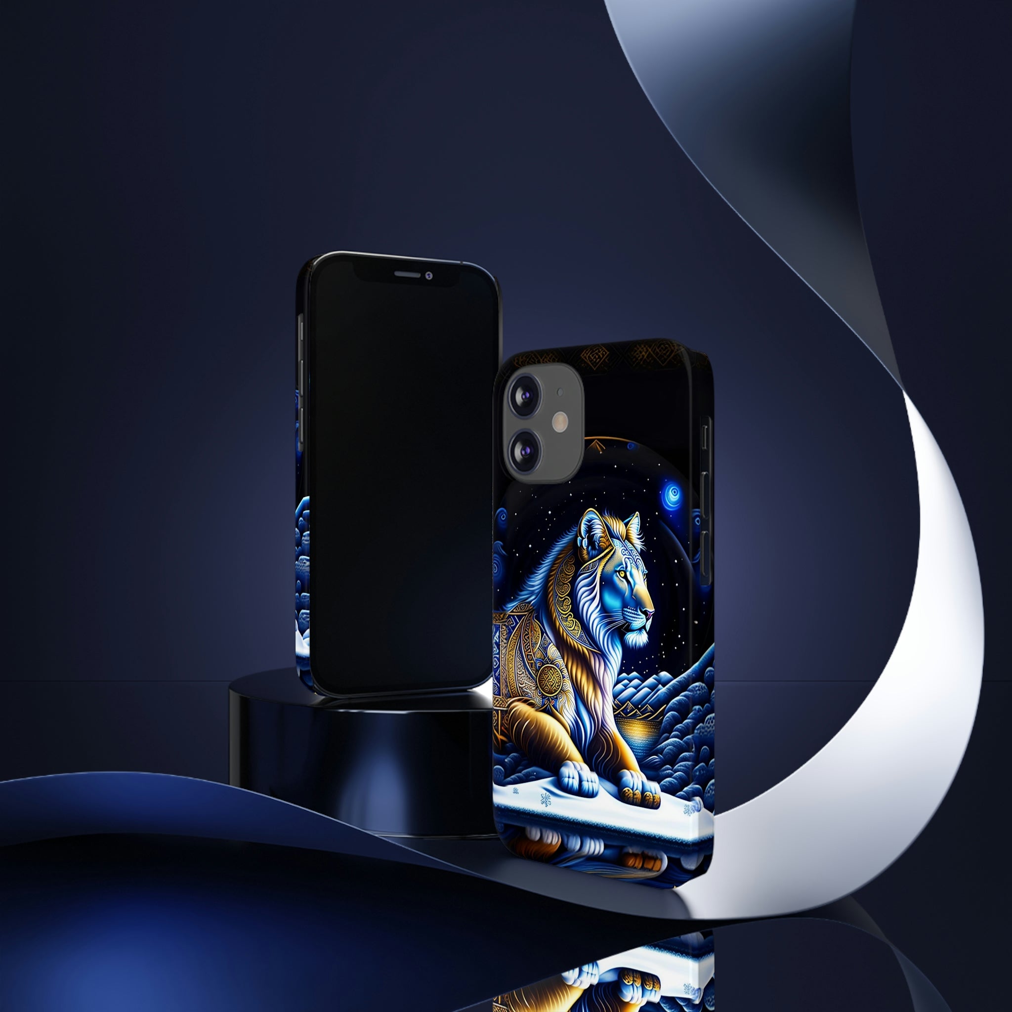 Snow Lion Barely There Phone Cases