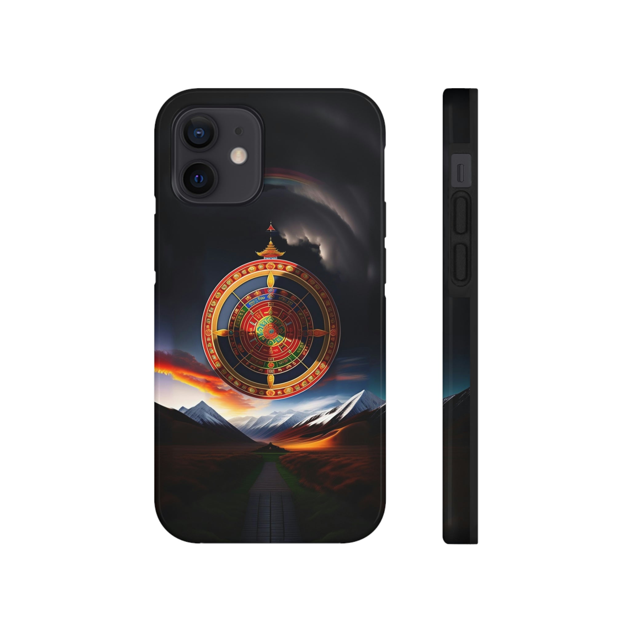 Wheel of Life Tough Phone Cases