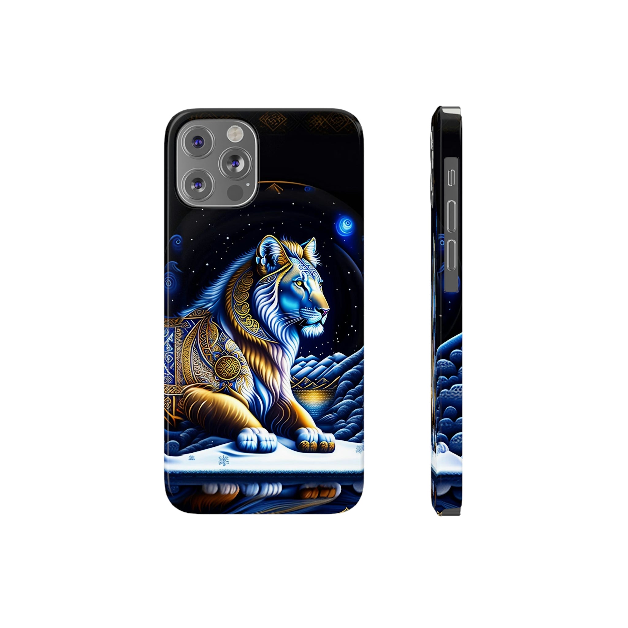 Snow Lion Barely There Phone Cases