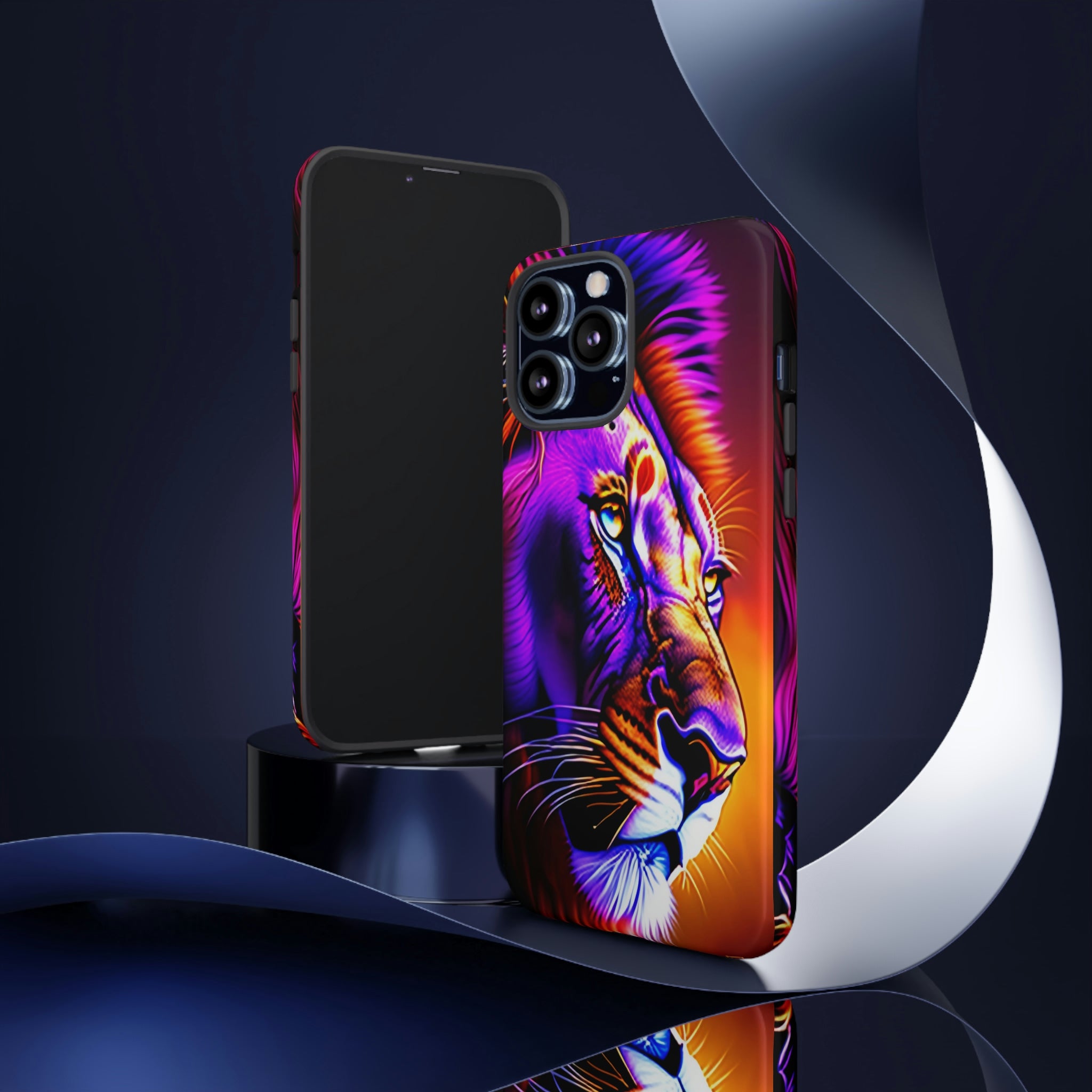 Lonely Lion Tough Cases