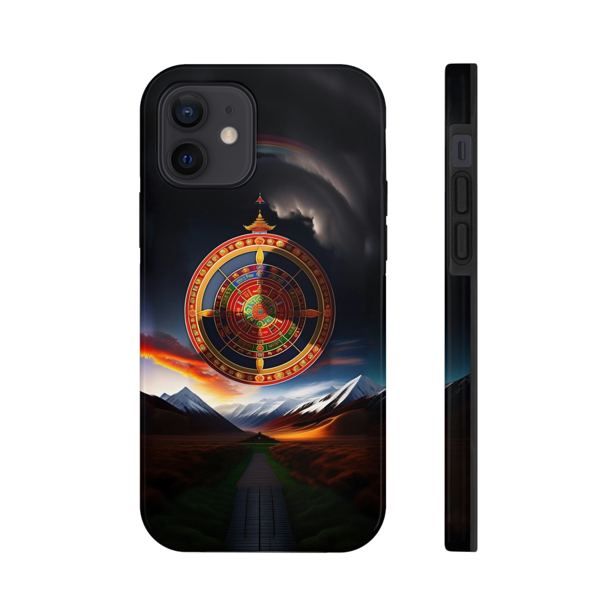 Wheel of Life Tough Phone Cases