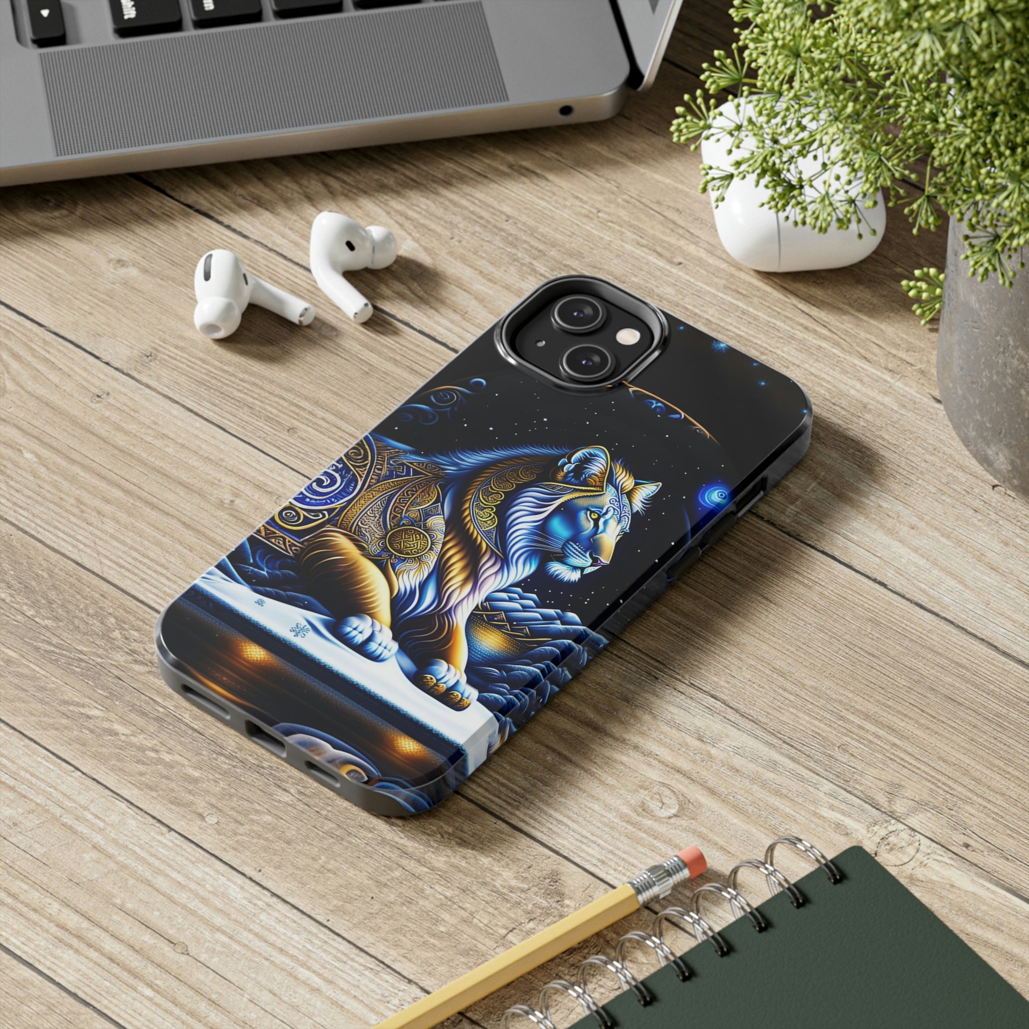 Snow Lion Tough Phone Cases