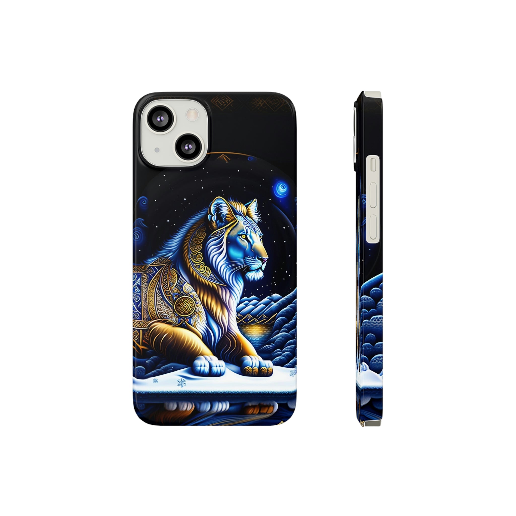 Snow Lion Barely There Phone Cases