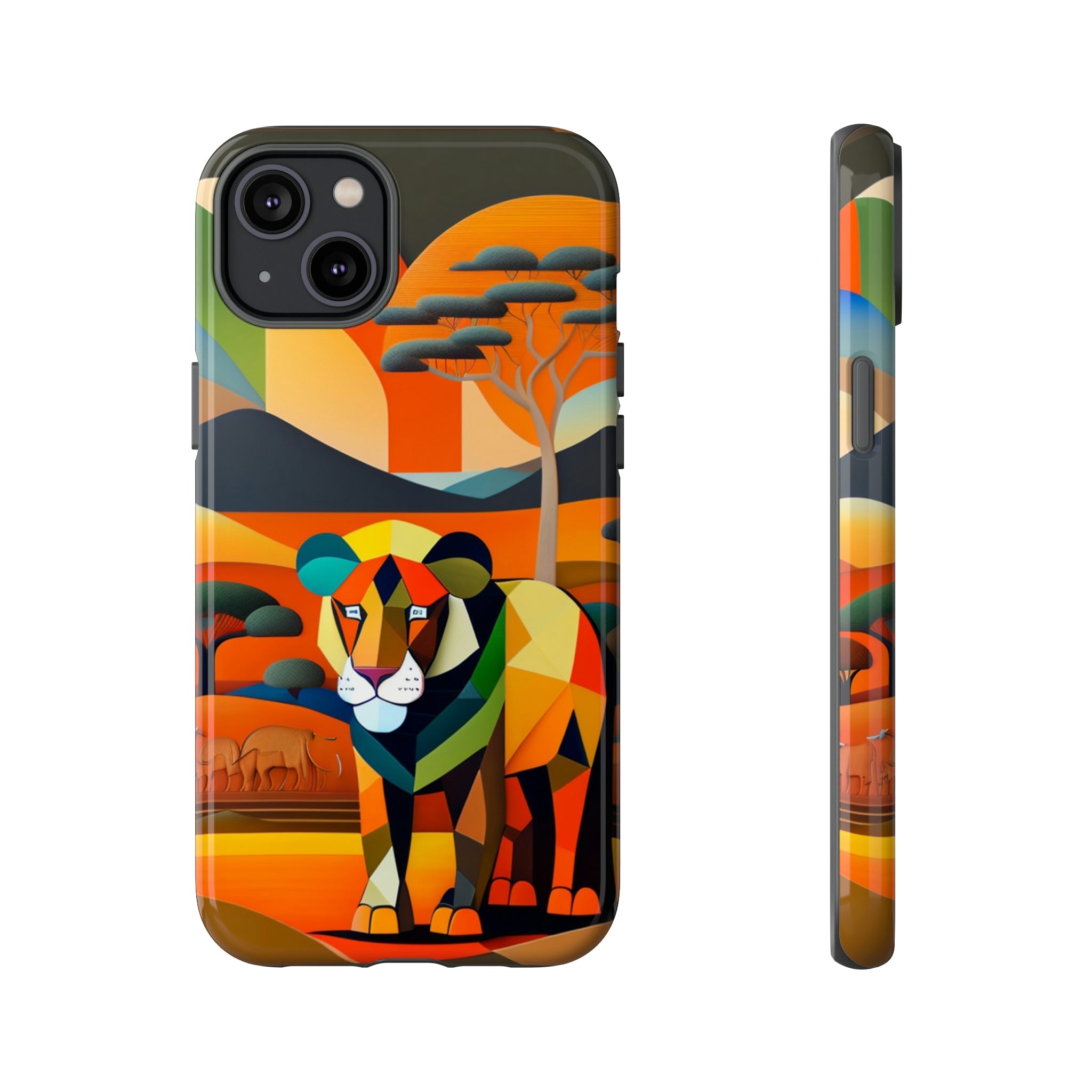African Hungry Lion