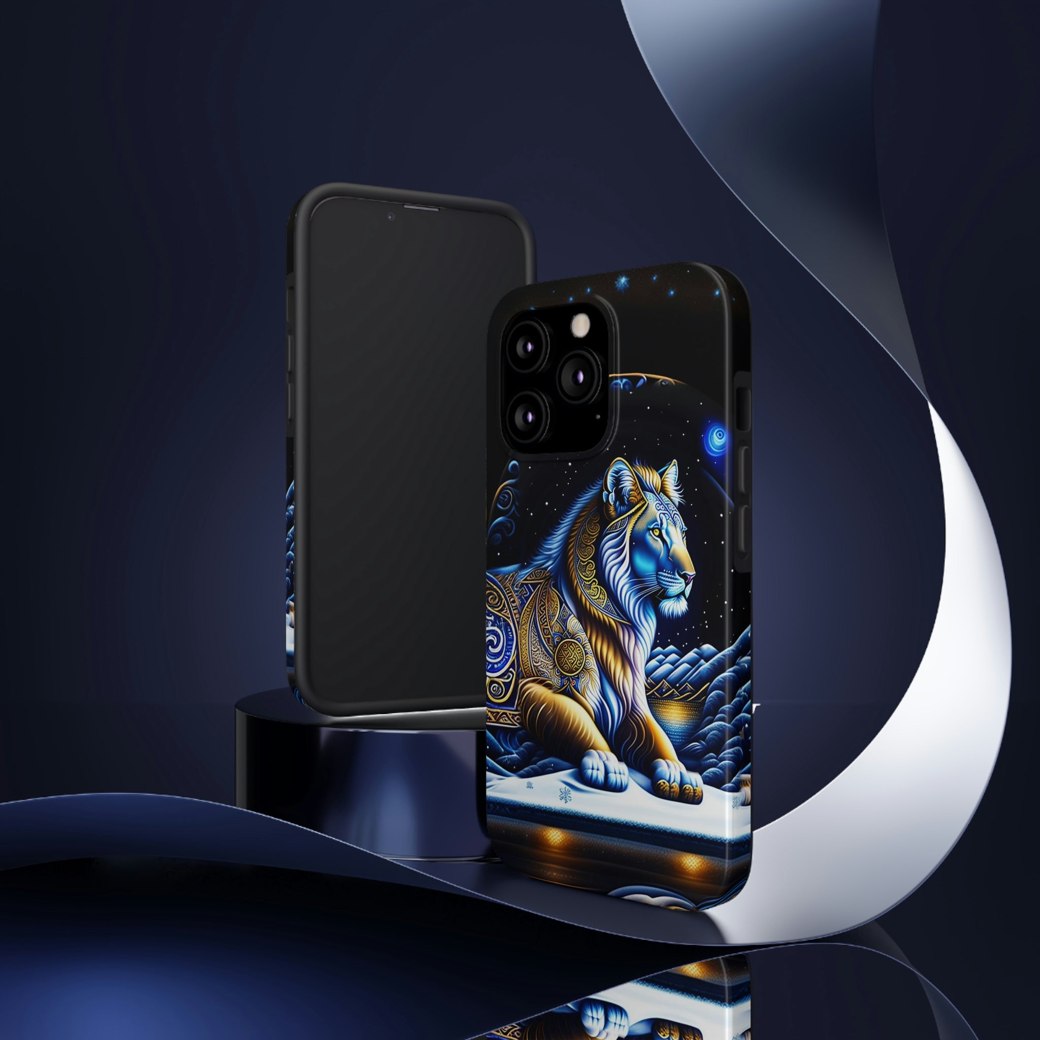 Snow Lion Tough Phone Cases